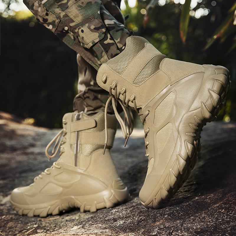 Men s High-Top Outdoor Hiking & Adventure Combat Boots for Training, Camping, and Mountaineering - Large Size 48 песочный
Men s High-Top Outdoor Hiking & Adventure Combat Boots for Training, Camping, and Mountaineering - Large Size 48 песочный