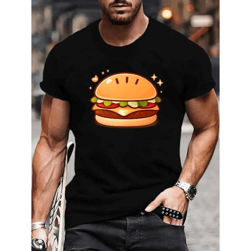 European sizes Cartoon Hamburger Food Patterns, New Arrivals in Spring, Suitable for Outdoor Sports, Weekend Casual Wear 4XL чорний
European sizes Cartoon Hamburger Food Patterns, New Arrivals in Spring, Suitable for Outdoor Sports, Weekend Casual Wear 4XL чорний