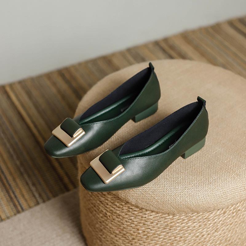 Yuexinwang leather flat for Huizhou women s shoes Su Yinyin same Mary Jane shoes high heel Korean version new single shoes thick heel 40 зелений
Yuexinwang leather flat for Huizhou women s shoes Su Yinyin same Mary Jane shoes high heel Korean version new single shoes thick heel 40 зелений