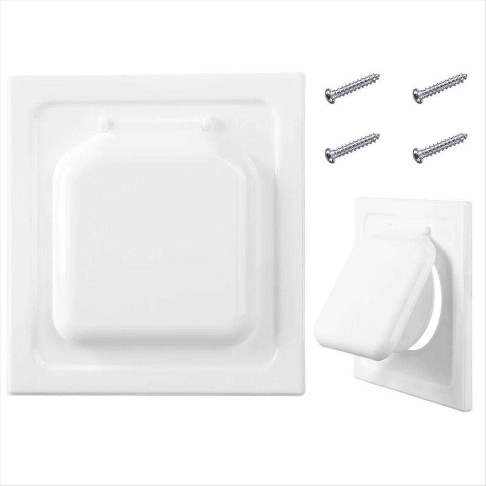 White Dual Door Dryer Vent Cover 4inch Dryer Vent Cover Cowled Duct Cover Indoor Dryer Vent
White Dual Door Dryer Vent Cover 4inch Dryer Vent Cover Cowled Duct Cover Indoor Dryer Vent