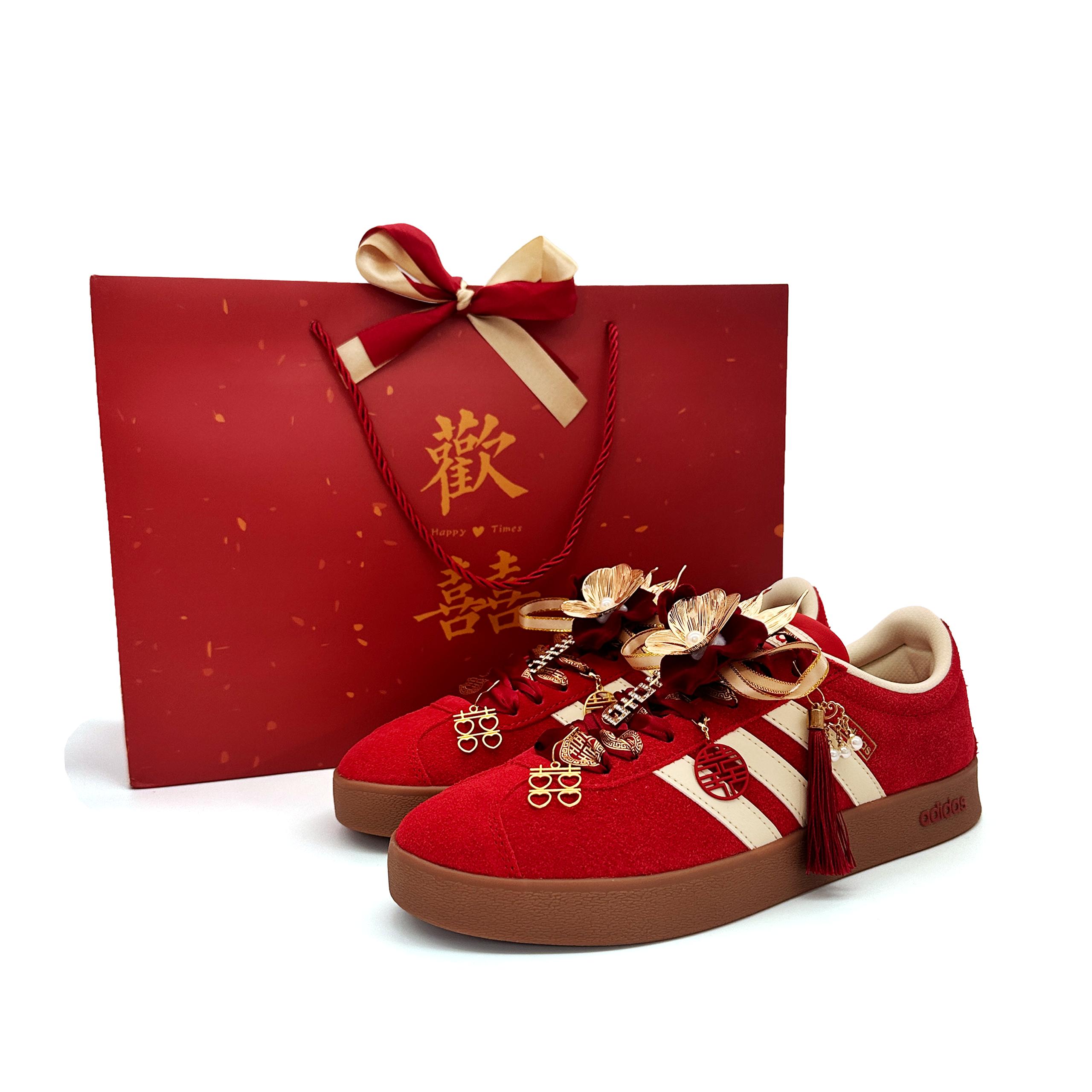 Adidas Vl Court Classic Golden Jubilee Abrasion Resistant Low top German Army Trainers Unisex Red KK3774(Team1746-S-BOX) 36⅔
Adidas Vl Court Classic Golden Jubilee Abrasion Resistant Low top German Army Trainers Unisex Red KK3774(Team1746-S-BOX) 36⅔