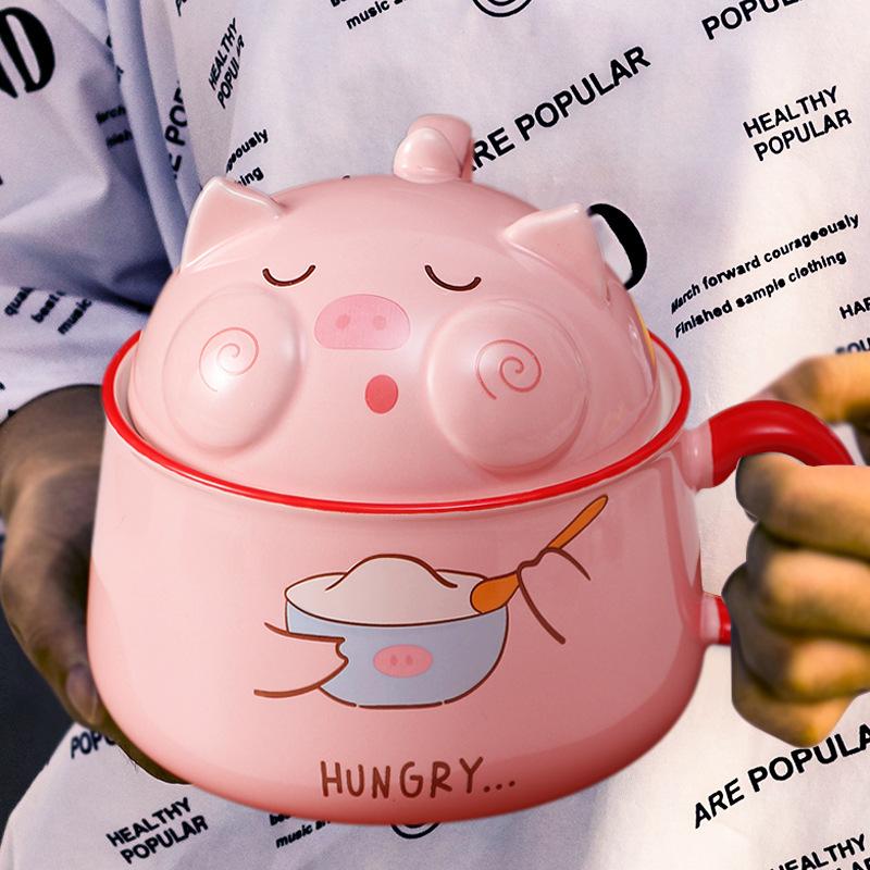 1020 мл Pig Instant Noodles Чаша с крышкой Большая вместительная чашка для студенческого общежития Милая женская чашка с ручкой Кружка для кофе и путешествий 1L
1020 мл Pig Instant Noodles Чаша с крышкой Большая вместительная чашка для студенческого общежития Милая женская чашка с ручкой Кружка для кофе и путешествий 1L