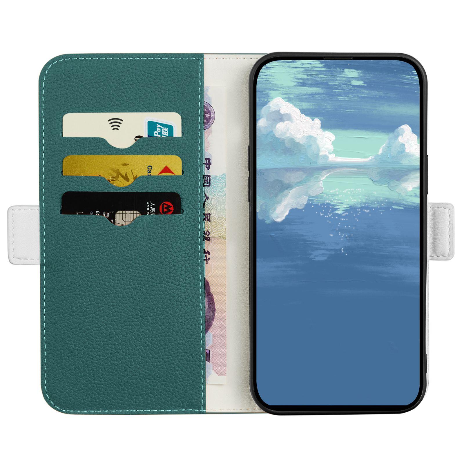 For Sony Xperia 5 IV 5G Cell Phone Cover PU Leather+TPU Litchi Texture Phone Stand Anti-fingerprint Dustproof Wallet Case Dark Green
For Sony Xperia 5 IV 5G Cell Phone Cover PU Leather+TPU Litchi Texture Phone Stand Anti-fingerprint Dustproof Wallet Case Dark Green
