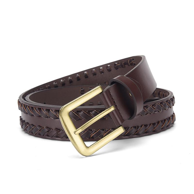 Belt Men S Trendy Men S Belt Pu Hand-Woven Needle Buckle Men S Belt Personalized Casual Belt 105cm чорний
Belt Men S Trendy Men S Belt Pu Hand-Woven Needle Buckle Men S Belt Personalized Casual Belt 105cm чорний