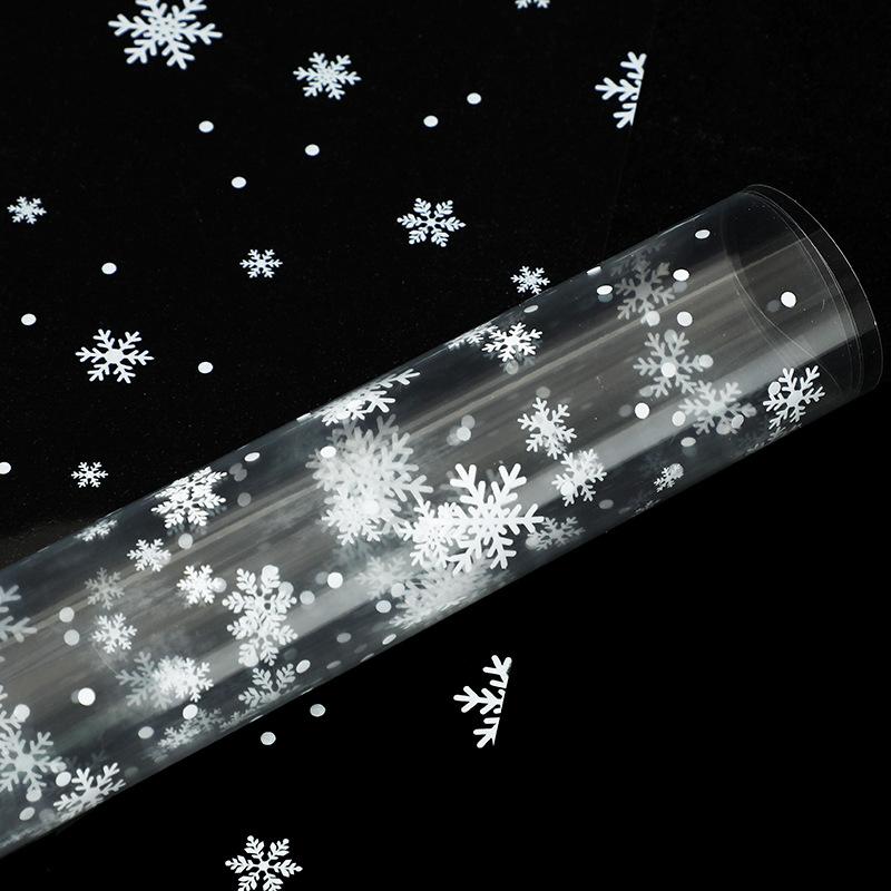 Christmas Snowflake Paper Colorful Christmas Cellophane Paper Christmas Flower Packaging Paper Transparent For Decorative Gift
Christmas Snowflake Paper Colorful Christmas Cellophane Paper Christmas Flower Packaging Paper Transparent For Decorative Gift