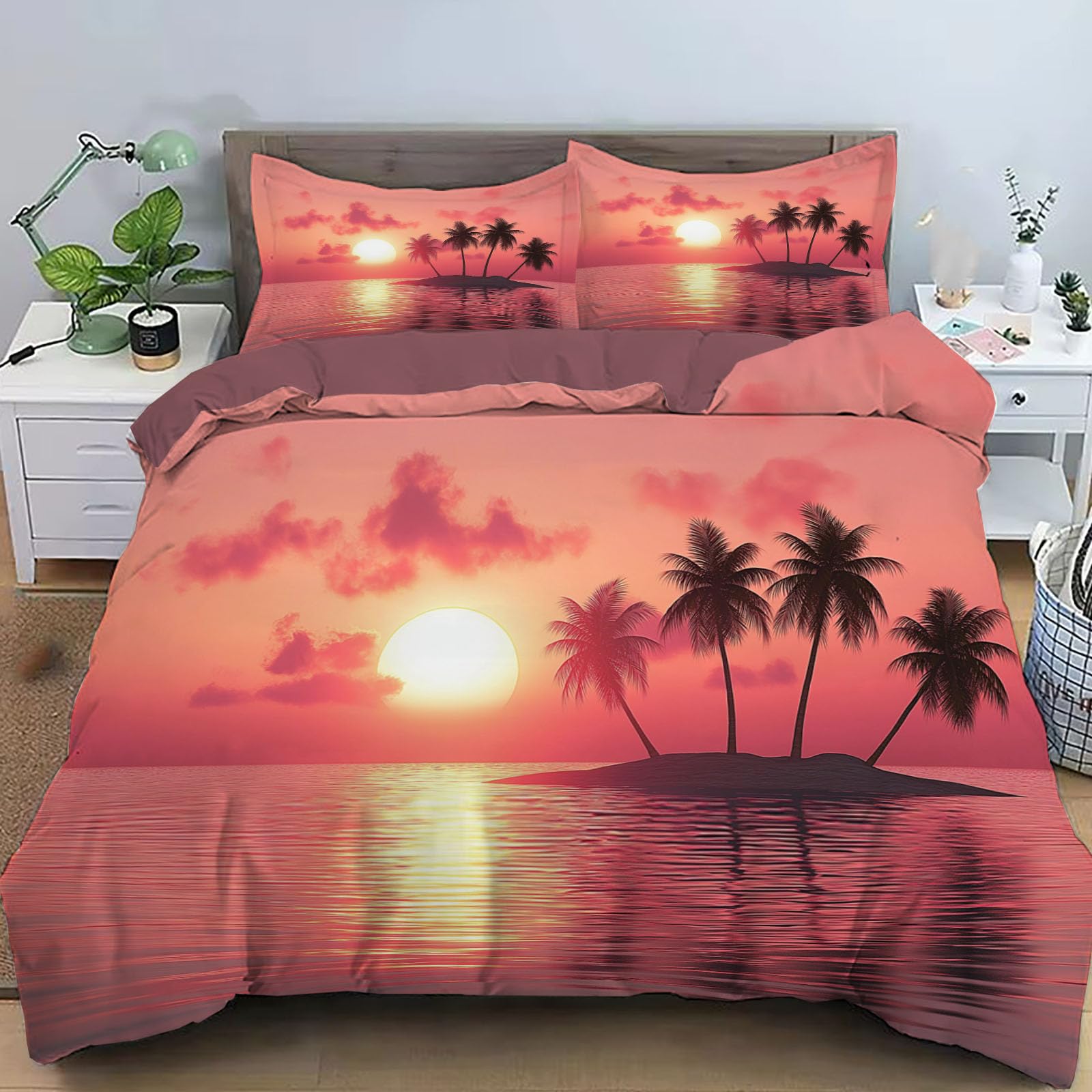 Sunrise Sunset and Sea Duvet Cover Sets for Teens Lightweight Quilt Covers Sea Coastal Nature Pattern Bedding Set Bedroom Decor AU Queen(210x210cm)
Sunrise Sunset and Sea Duvet Cover Sets for Teens Lightweight Quilt Covers Sea Coastal Nature Pattern Bedding Set Bedroom Decor AU Queen(210x210cm)