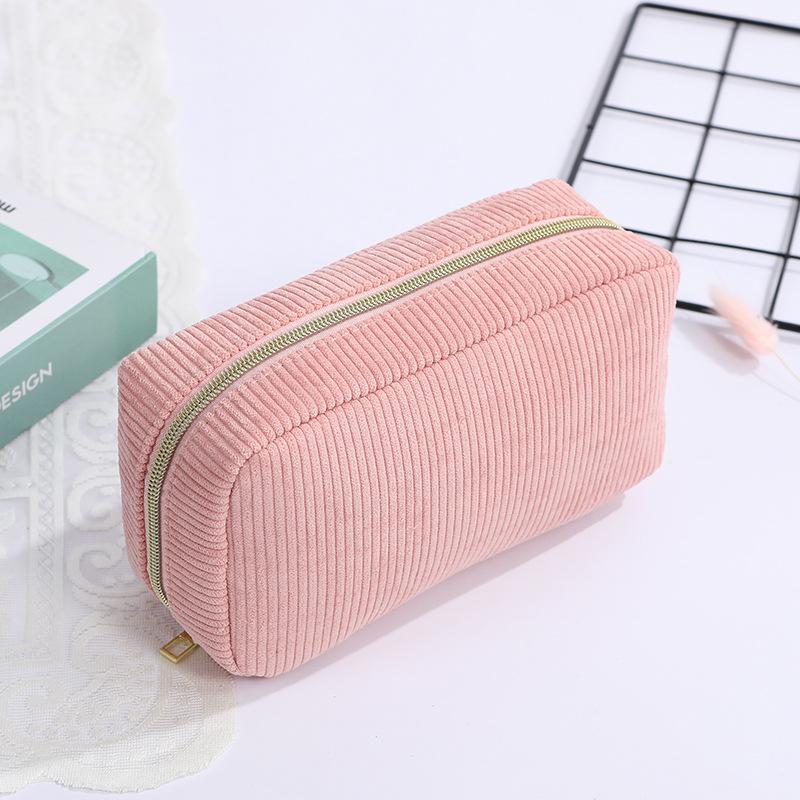 Large Capacity Women s Cosmetic Bags Cases Corduroy Solid Color Makeup Storage Bag with Zipper Female Travel Clutch Toiletry Bag 20.5x7x11.5cm розовый
Large Capacity Women s Cosmetic Bags Cases Corduroy Solid Color Makeup Storage Bag with Zipper Female Travel Clutch Toiletry Bag 20.5x7x11.5cm розовый