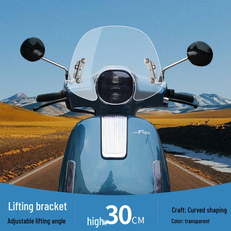 Wuyang Honda F125 Ретро Скутер Переднее Ветровое Стекло
Wuyang Honda F125 Ретро Скутер Переднее Ветровое Стекло