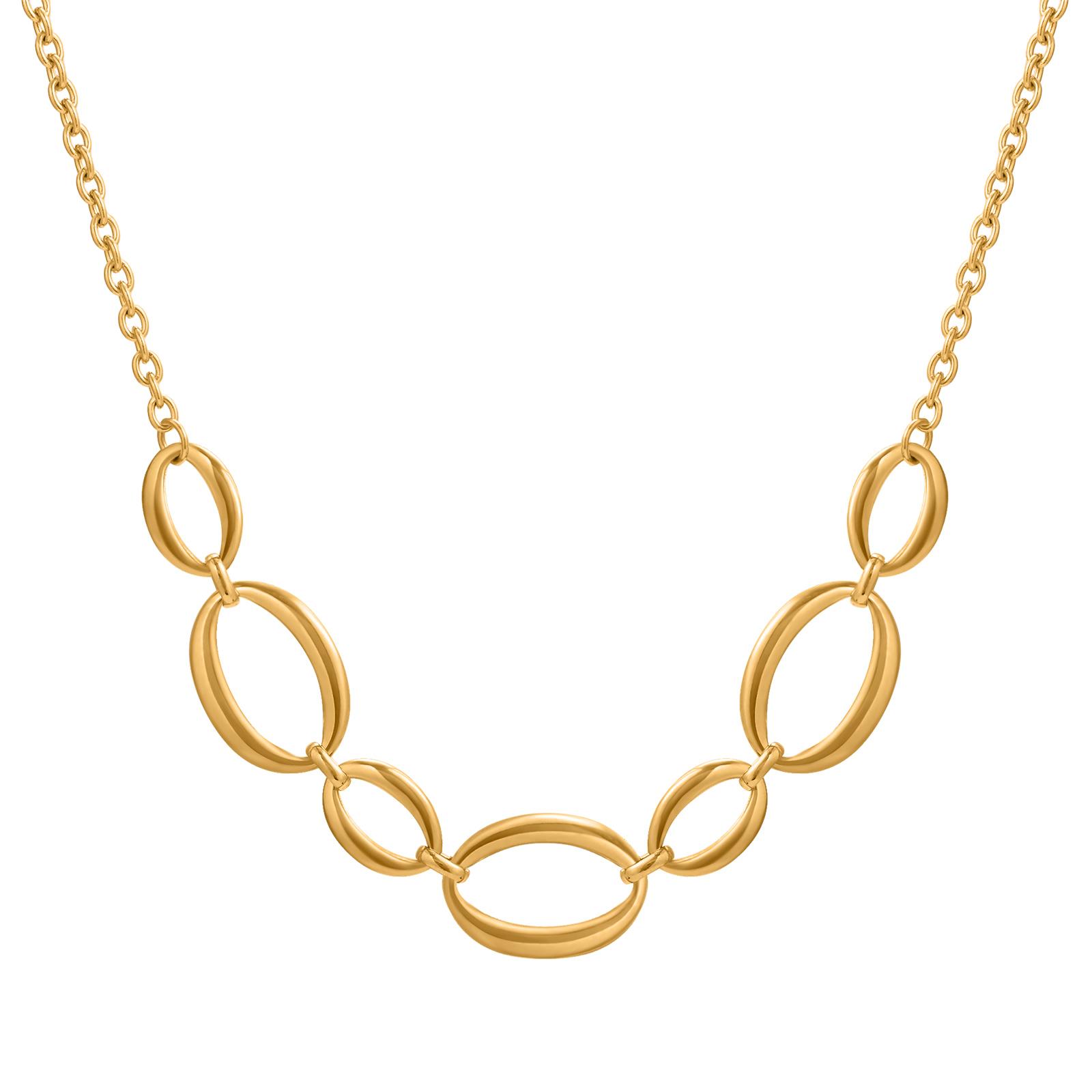Chic Oval Handmade Chain Necklace for Women,Gold Color Stainless Steel Necklaces,Trendy Jewelry Mother s Day Gift
Chic Oval Handmade Chain Necklace for Women,Gold Color Stainless Steel Necklaces,Trendy Jewelry Mother s Day Gift