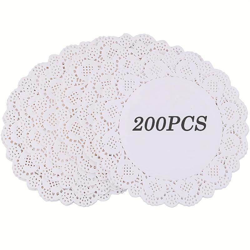 200 шт. Белая кружевная бумага - 9,4-дюймовая круглая бумажная подложка - Одноразовая бумажная салфетка - Подходит для свадеб, дней рождений 200-Pack
200 шт. Белая кружевная бумага - 9,4-дюймовая круглая бумажная подложка - Одноразовая бумажная салфетка - Подходит для свадеб, дней рождений 200-Pack