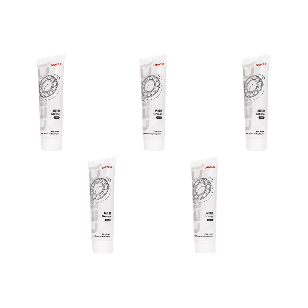 5Pcs 50g Bicycle Lubricant MTB Bike Oil for Hub Bottom Bracket Headset Fork Flywheel Ball Bearing Grease Cycling Accessories
5Pcs 50g Bicycle Lubricant MTB Bike Oil for Hub Bottom Bracket Headset Fork Flywheel Ball Bearing Grease Cycling Accessories
