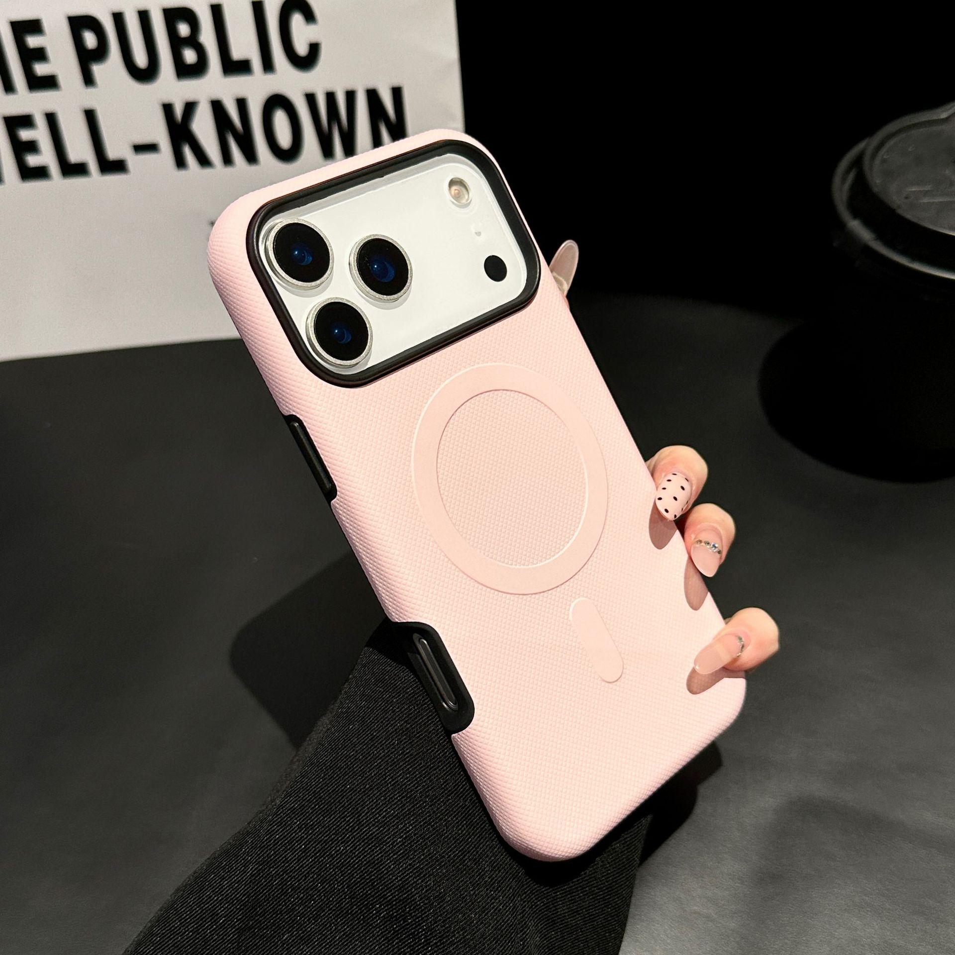 Magnetic Case for Apple Pro Max Series - Dual Protection Cover for iPhone 17 Pro/17 Pro Max/16 Pro/15 15 Pro Max рожевий
Magnetic Case for Apple Pro Max Series - Dual Protection Cover for iPhone 17 Pro/17 Pro Max/16 Pro/15 15 Pro Max рожевий