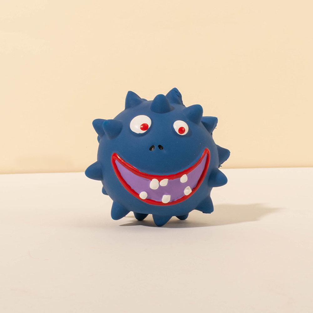Latex Squeaky Emoji Face Spiky Ball - Pet Toy for Small Dogs, Teething & Teeth Cleaning, Fun Interactive Doggie Plaything синий
Latex Squeaky Emoji Face Spiky Ball - Pet Toy for Small Dogs, Teething & Teeth Cleaning, Fun Interactive Doggie Plaything синий