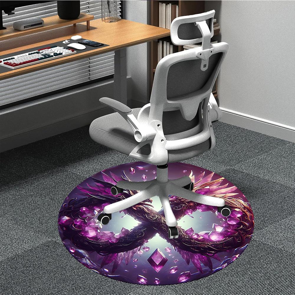 1pc Crystal Dragon Chair Carpet for Office Non-Slip, Machine Washable Rug for Office, Room - Holiday Decor, Machine Made yy251016111 80cm by 80cm
1pc Crystal Dragon Chair Carpet for Office Non-Slip, Machine Washable Rug for Office, Room - Holiday Decor, Machine Made yy251016111 80cm by 80cm