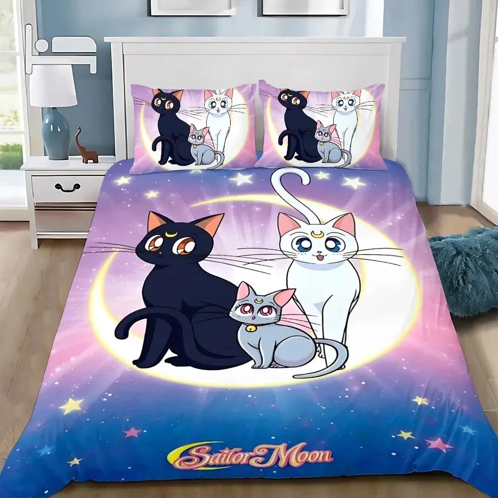 Sailor Moon Anime Bedding Set Duvet Cover 100% Microfiber Suitable For Children And Adults 2/3-Piece Set Anime Quilt Cover 135x200cm
Sailor Moon Anime Bedding Set Duvet Cover 100% Microfiber Suitable For Children And Adults 2/3-Piece Set Anime Quilt Cover 135x200cm
