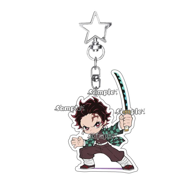 Anime 5cm Agatsuma Zenitsu Tsuyuri Kanawo Cartoon Acrylic Model Double-sided Print Keychain Keyring Decoration Jewelry for Fans about 5cm
Anime 5cm Agatsuma Zenitsu Tsuyuri Kanawo Cartoon Acrylic Model Double-sided Print Keychain Keyring Decoration Jewelry for Fans about 5cm