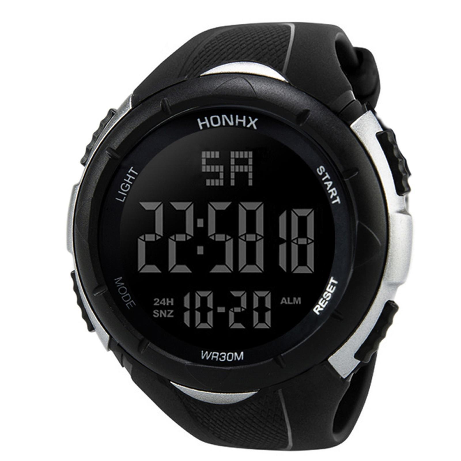 Men s Digital Watch Sports Electronic Watch With Luminous Display, Running Timer, Alarm Clock, Resistant Fitness Watch For Outdoor Activities One Size
Men s Digital Watch Sports Electronic Watch With Luminous Display, Running Timer, Alarm Clock, Resistant Fitness Watch For Outdoor Activities One Size