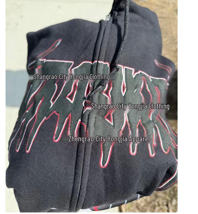 European-American Style Casual Zipper Hoodie Cardigan Jacket for Men and Women 4X Large чорний
European-American Style Casual Zipper Hoodie Cardigan Jacket for Men and Women 4X Large чорний