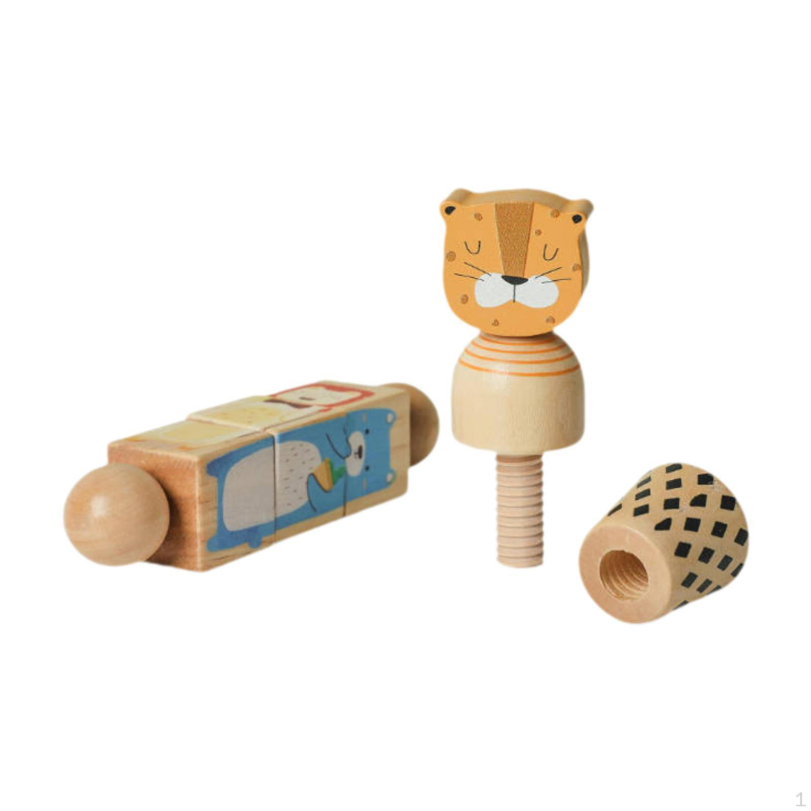 Wooden Toy, Concentration Exercise, Brain Teaser, Lion
Wooden Toy, Concentration Exercise, Brain Teaser, Lion