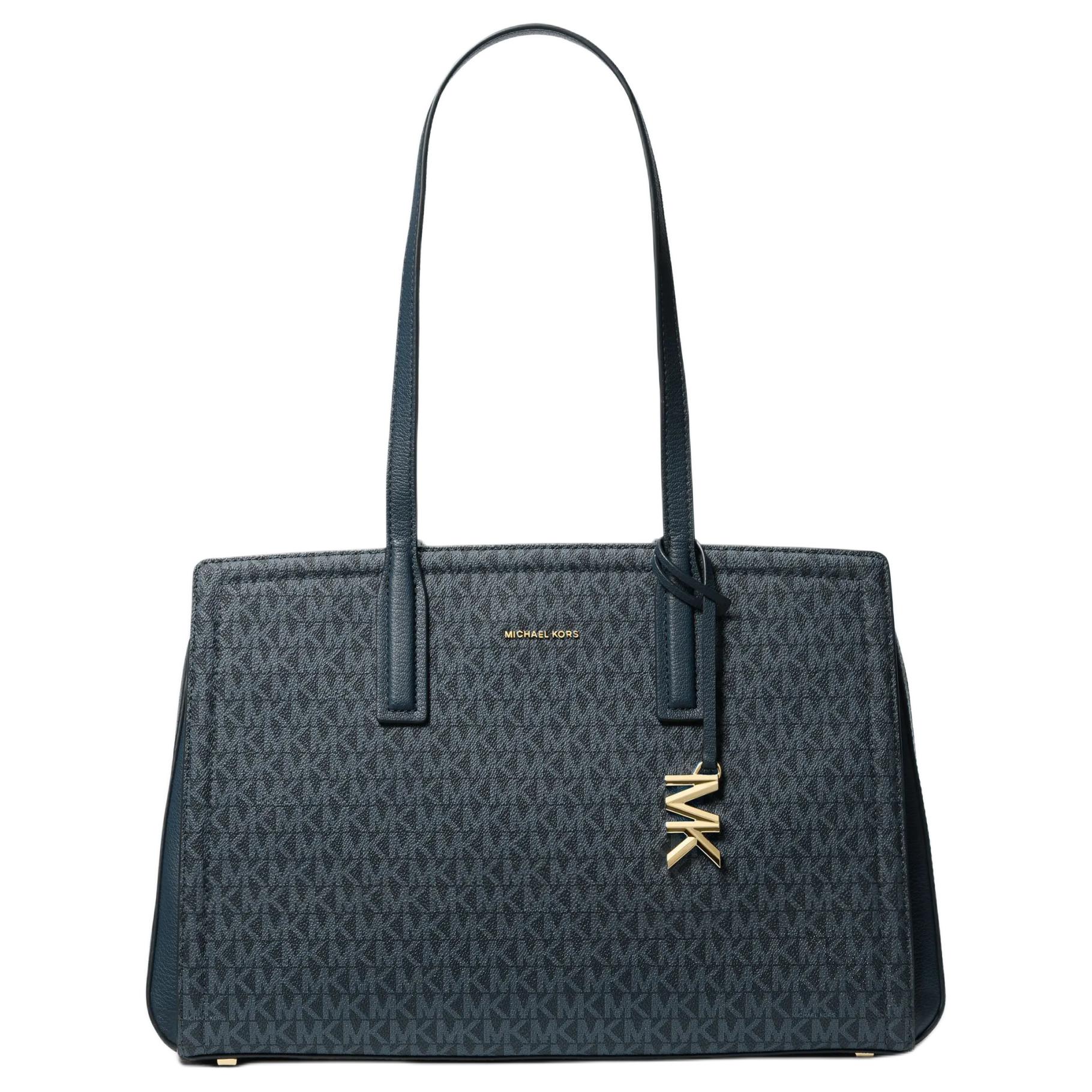 Michael Kors Laila Classic Monogram Faux Leather Tote Bag Women tote bags Dark-Blue 30S5G9IT2V-444 Shopping Bag Set(Basic Set+Shopping Bag)
Michael Kors Laila Classic Monogram Faux Leather Tote Bag Women tote bags Dark-Blue 30S5G9IT2V-444 Shopping Bag Set(Basic Set+Shopping Bag)