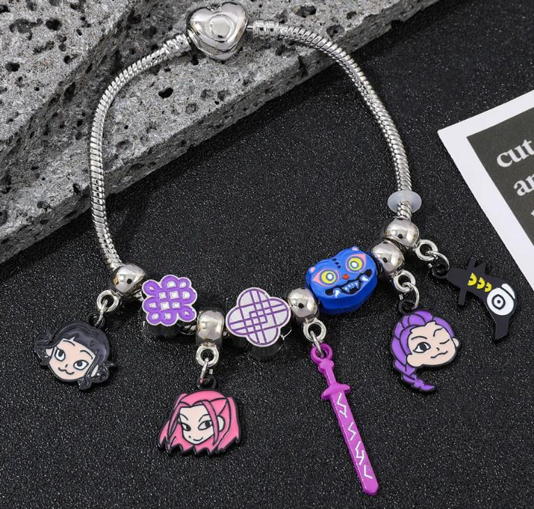 K-POP Witch Hunt cartoon anime exquisite pendant with stainless steel bracelet and suitable for gift giving Entertaining Play Safe Kid Friendly Fun
K-POP Witch Hunt cartoon anime exquisite pendant with stainless steel bracelet and suitable for gift giving Entertaining Play Safe Kid Friendly Fun