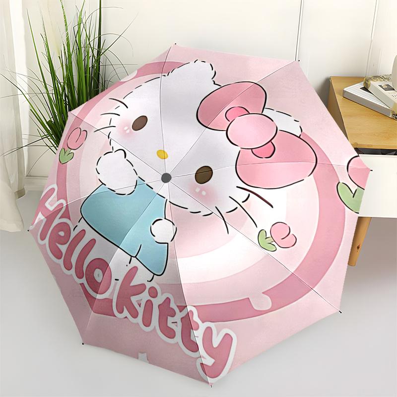 1pc Hello Kitty Automatic Opening/Closing Umbrella - Portable Three-Fold Design with 8-Bone Iron Frame, Outdoor, Gift for Fans, Travelers, Daily Use,
1pc Hello Kitty Automatic Opening/Closing Umbrella - Portable Three-Fold Design with 8-Bone Iron Frame, Outdoor, Gift for Fans, Travelers, Daily Use,