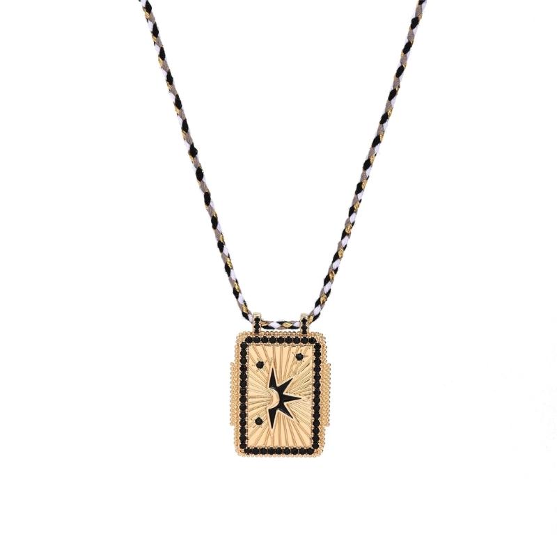 Stylish Bohemian Styles Tarot Card Necklace Featuring Sun Moon Evil Eyes and Heart Designs for Fashionable Women
Stylish Bohemian Styles Tarot Card Necklace Featuring Sun Moon Evil Eyes and Heart Designs for Fashionable Women