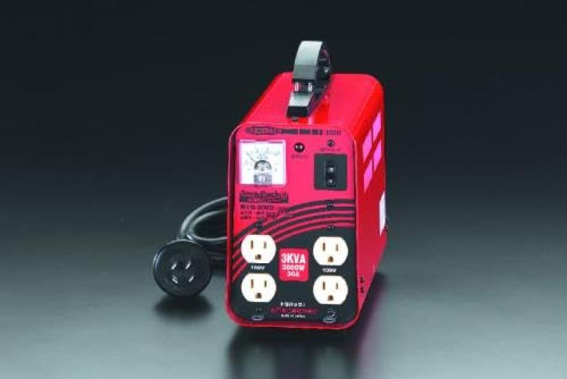 Esco transformer AC200VAC100V/3.0KVA step-down EA815ZE-3 
Esco transformer AC200VAC100V/3.0KVA step-down EA815ZE-3