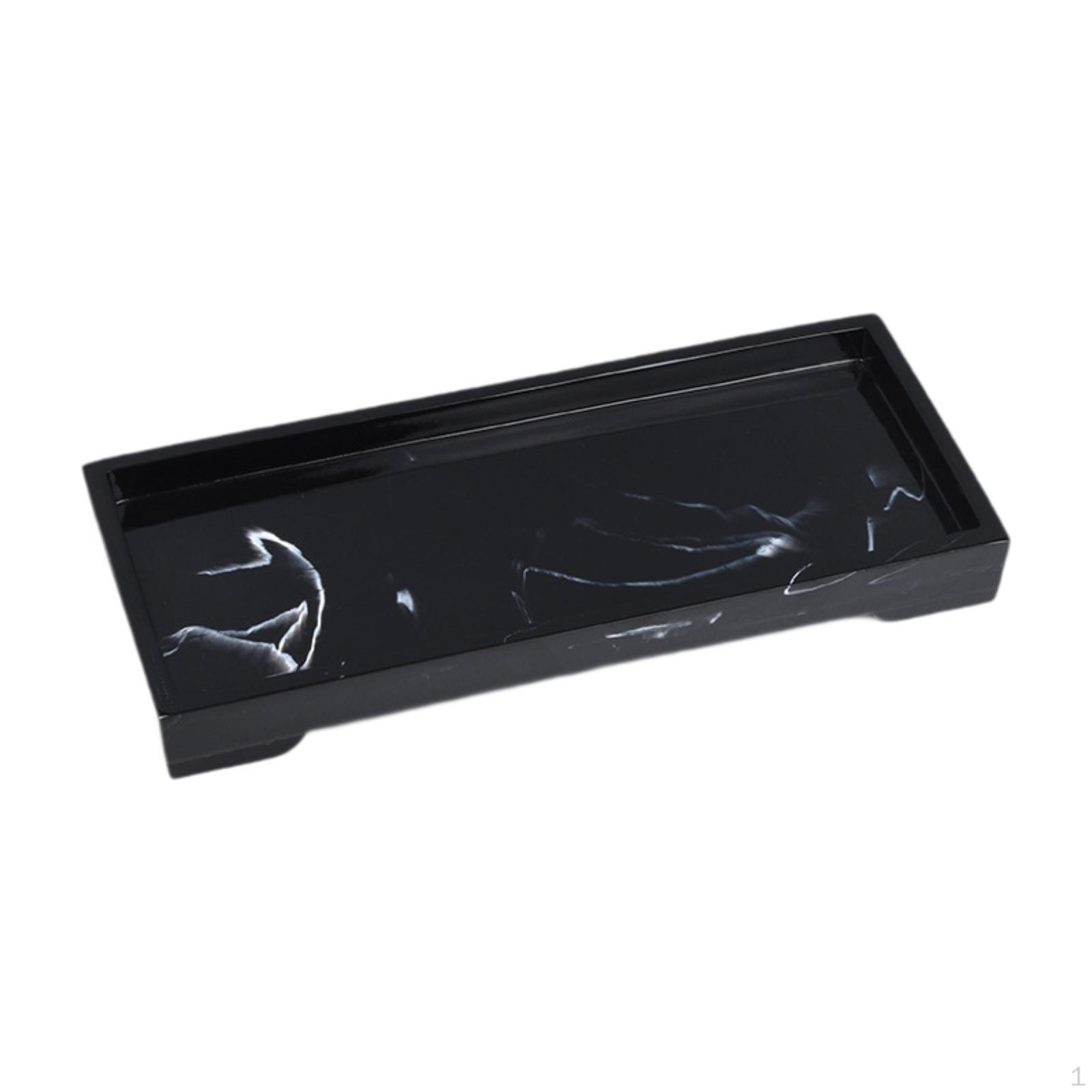 Шикарный поднос для украшений для стильного домашнего декора чёрный
Шикарный поднос для украшений для стильного домашнего декора чёрный