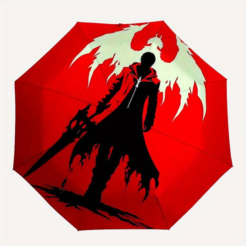 1pc Devil May Cry Automatic Opening/closing Umbrella, Foldable Sunshade, Perfect Gift for Friends, Durable Plastic Handle yy250808078
1pc Devil May Cry Automatic Opening/closing Umbrella, Foldable Sunshade, Perfect Gift for Friends, Durable Plastic Handle yy250808078