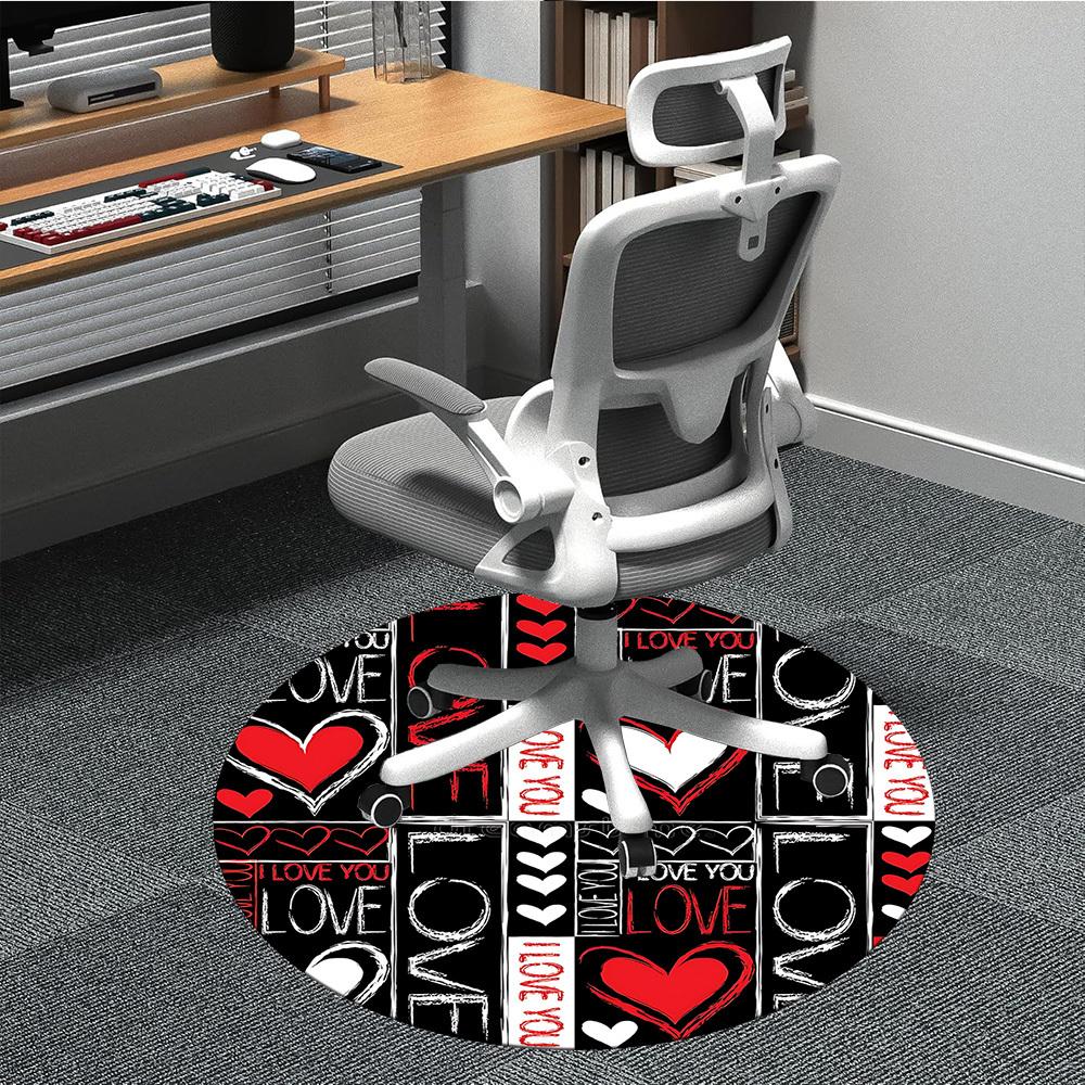 1pc Love You Heart Pattern Chair Carpet for Office, Non-slip, Soft and Durable Office Rug, Perfect for Office yy251227133 80cm by 80cm
1pc Love You Heart Pattern Chair Carpet for Office, Non-slip, Soft and Durable Office Rug, Perfect for Office yy251227133 80cm by 80cm