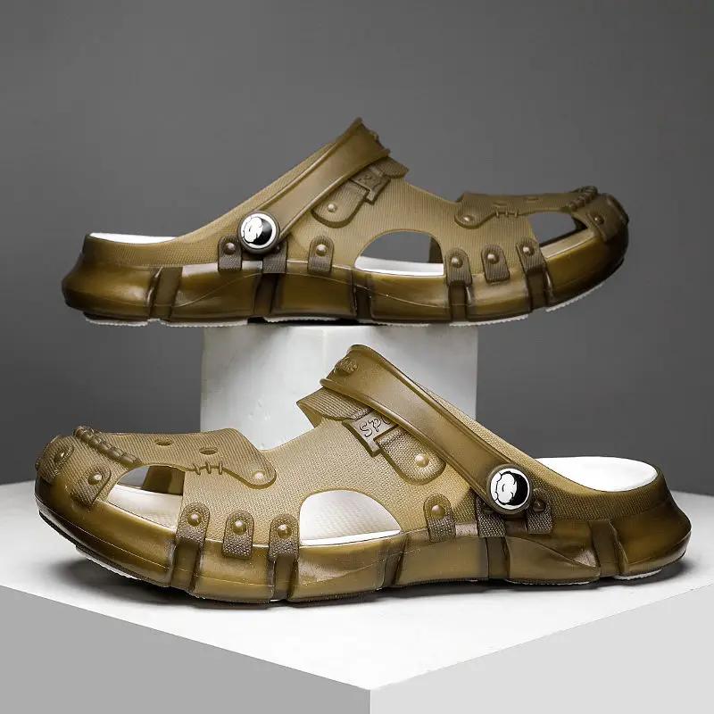 Модные шлепанцы из ЭВА для мужчин, уличные сандалии, мужские пляжные шлепанцы с отверстиями, дешевая распродажа, Y2k, маскулино, дизайнерские, роскошные, элегантные, 2025, модные 45
Модные шлепанцы из ЭВА для мужчин, уличные сандалии, мужские пляжные шлепанцы с отверстиями, дешевая распродажа, Y2k, маскулино, дизайнерские, роскошные, элегантные, 2025, модные 45