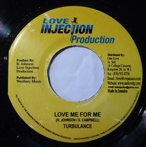 7inch Record TURBULENCE - Love Me For Me NONE Love Injection 2007 Jamaica Reggae, Ska & Dub Used
7inch Record TURBULENCE - Love Me For Me NONE Love Injection 2007 Jamaica Reggae, Ska & Dub Used