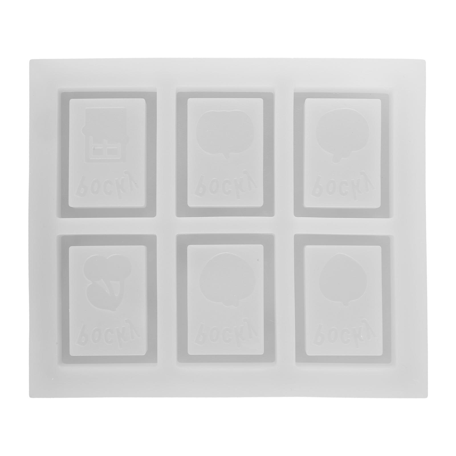 Shiny Glossy Silicone Decoration Molds Square Shape Keychain Mold DIY Pendant Jewelry Epoxy Resin Crafting Molds 1
Shiny Glossy Silicone Decoration Molds Square Shape Keychain Mold DIY Pendant Jewelry Epoxy Resin Crafting Molds 1