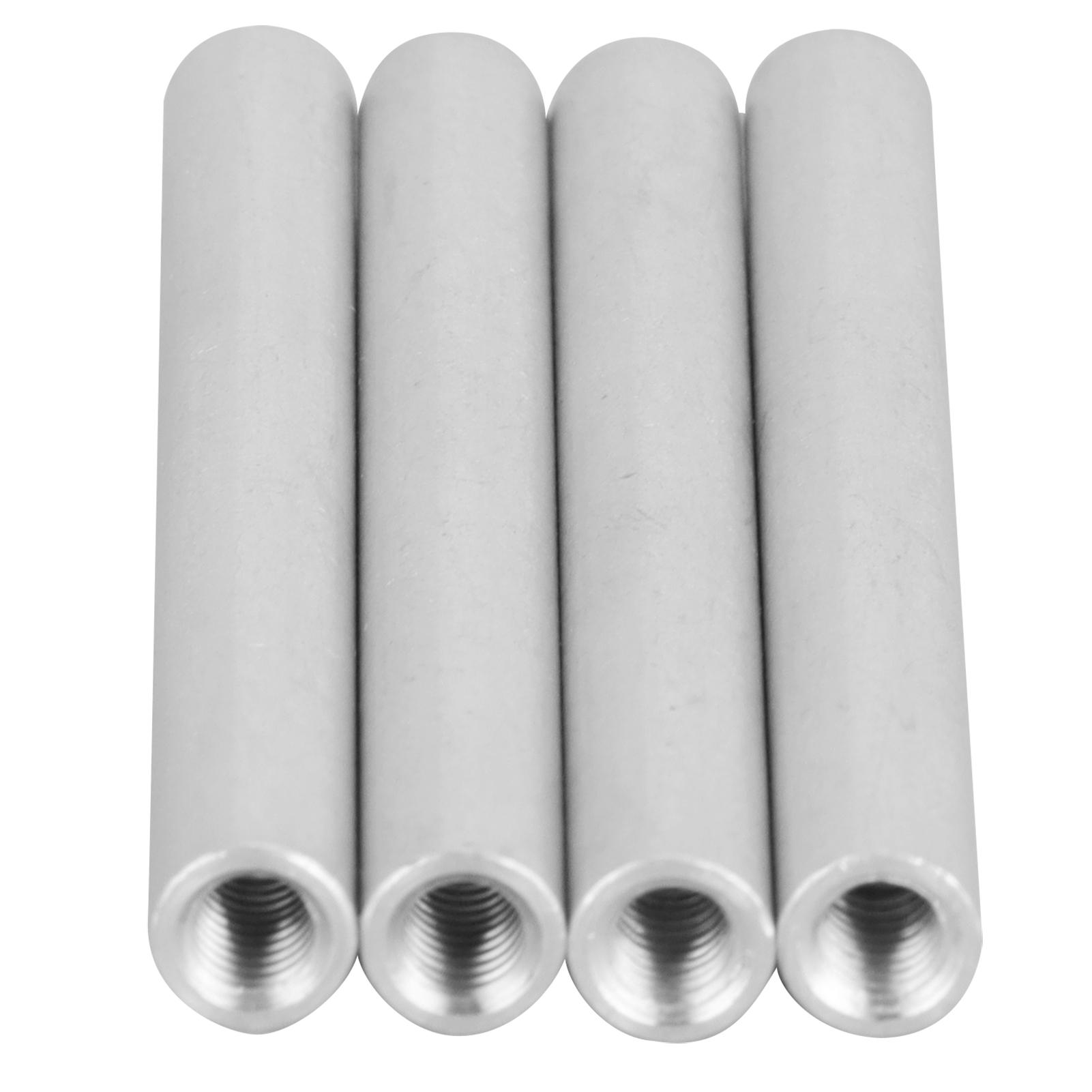 4Pcs Standoff Round Aluminum Tube Extension Support Female Thread Robot Accessories M4x0.7mm
4Pcs Standoff Round Aluminum Tube Extension Support Female Thread Robot Accessories M4x0.7mm