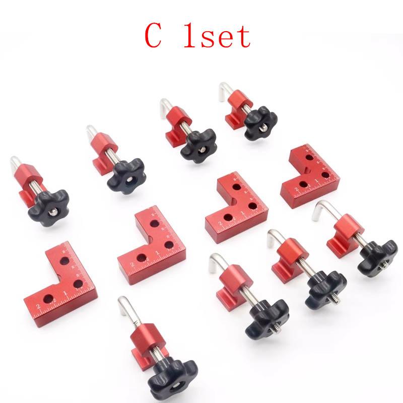 Precise 90 Degrees L-Shaped Auxiliary Fixture Splicing board Positioning Panel Fixed Clip 61x61MM Square Ruler Woodworking Tools червоний
Precise 90 Degrees L-Shaped Auxiliary Fixture Splicing board Positioning Panel Fixed Clip 61x61MM Square Ruler Woodworking Tools червоний