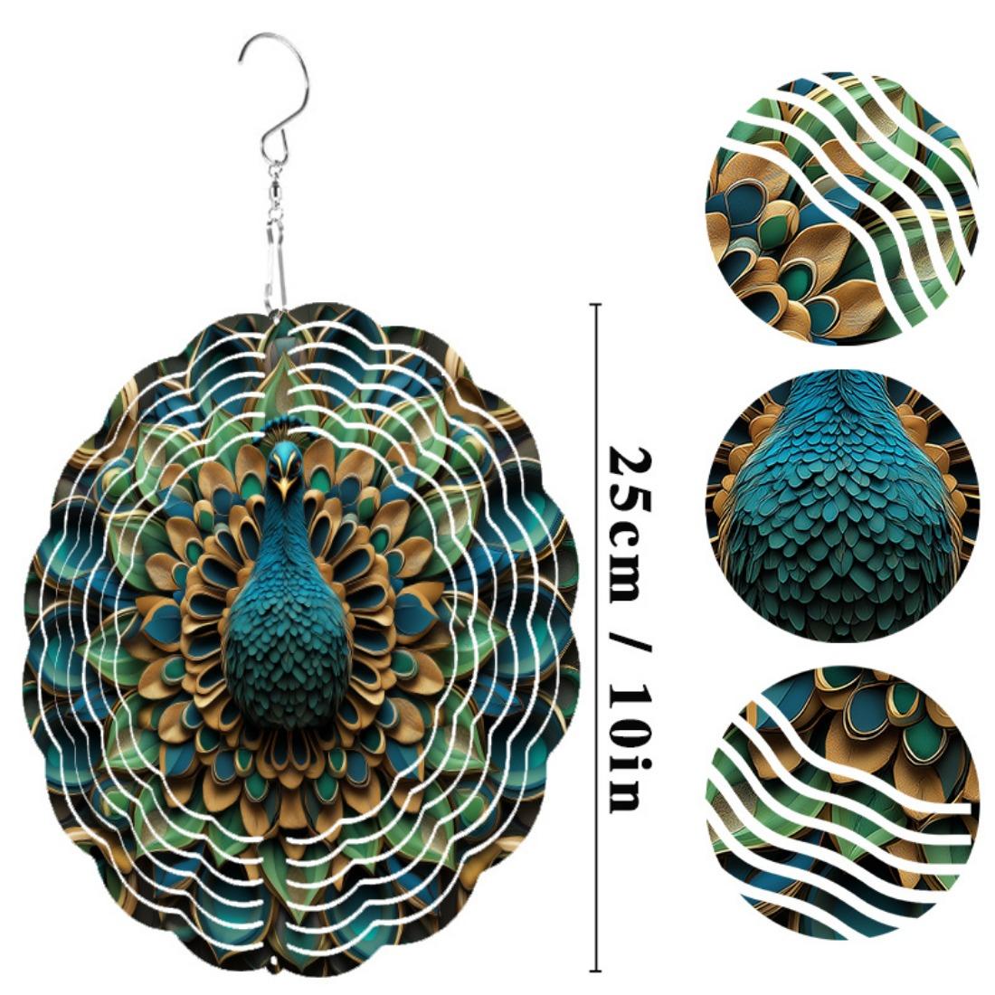 1 шт. Ветряной спиннер с узором цветка мандалы, Металлический садовый колокольчик, Вращающийся на 360° подвесной декор для двора
1 шт. Ветряной спиннер с узором цветка мандалы, Металлический садовый колокольчик, Вращающийся на 360° подвесной декор для двора