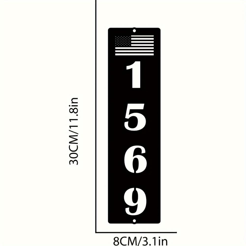 Distinctive Custom Patriotic American Flag House Number Metal Sign Durable Easy Install Ideal Home Wall Decor Porch
Distinctive Custom Patriotic American Flag House Number Metal Sign Durable Easy Install Ideal Home Wall Decor Porch