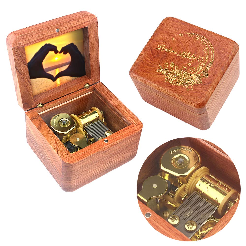 Sinzyo Music Box Wooden Music Box Mini Photo Frame Perfect for Respect for the Aged and Day Gifts - Day, Souvenirs, Birthdays, Mother s Day,
Sinzyo Music Box Wooden Music Box Mini Photo Frame Perfect for Respect for the Aged and Day Gifts - Day, Souvenirs, Birthdays, Mother s Day,