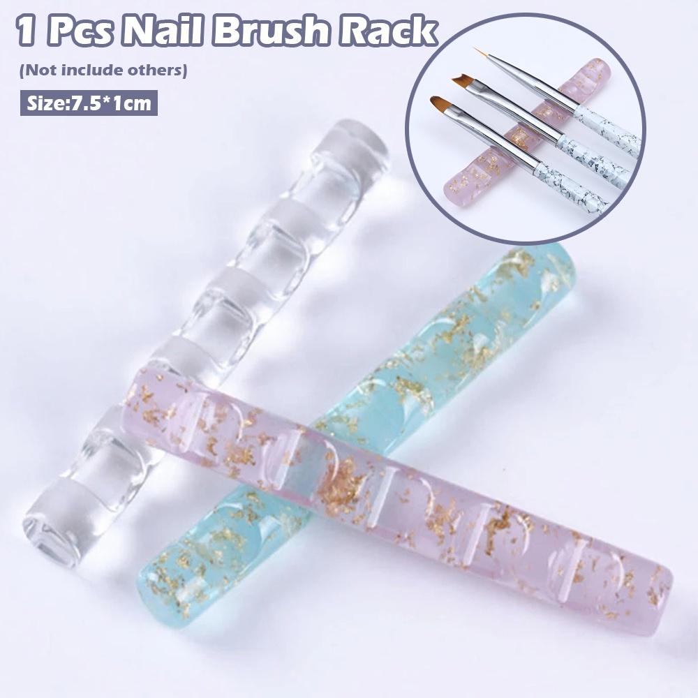 1 Pcs 5 Grids Acrylic Clear Nail Brush Rack Shelf Painting Pen Rest Holder Stand Colorful UV Gel Brush Display Holder чистый
1 Pcs 5 Grids Acrylic Clear Nail Brush Rack Shelf Painting Pen Rest Holder Stand Colorful UV Gel Brush Display Holder чистый