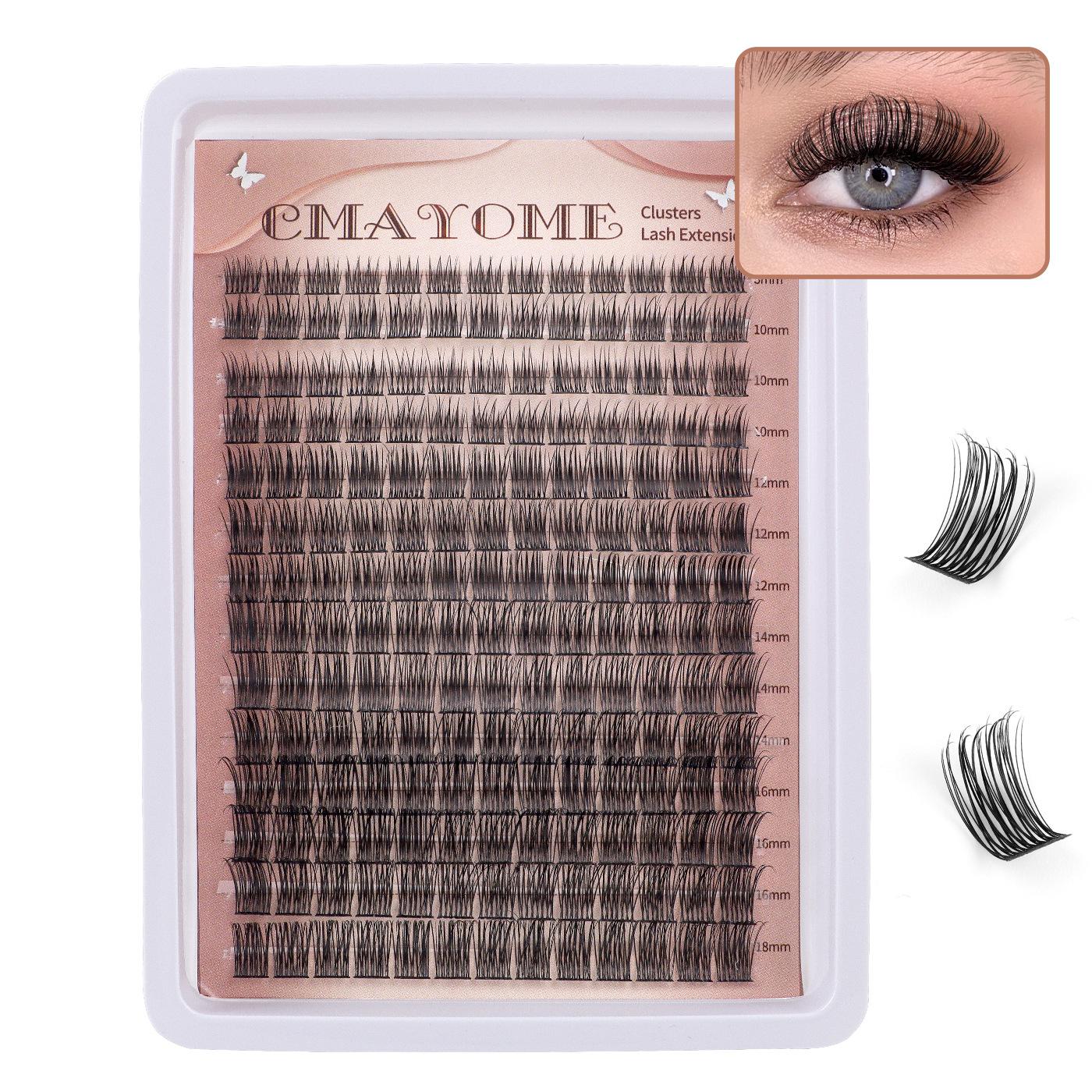 Single Cluster C Curved Multi-Hair False Eyelash Set 8-18Mmdiy Segmented Grafting Thick Eyelashes
Single Cluster C Curved Multi-Hair False Eyelash Set 8-18Mmdiy Segmented Grafting Thick Eyelashes