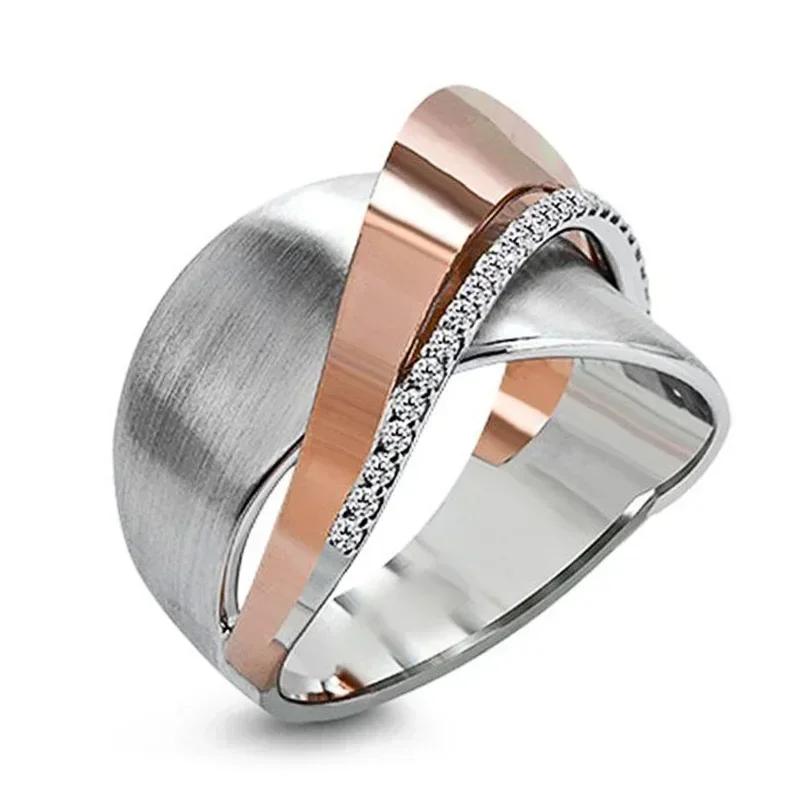 Geometric Shape Metal Ring for Women Zircon Stone Party Office Daily Fashion Zircon Lady Finger Personality Accessory 5
Geometric Shape Metal Ring for Women Zircon Stone Party Office Daily Fashion Zircon Lady Finger Personality Accessory 5