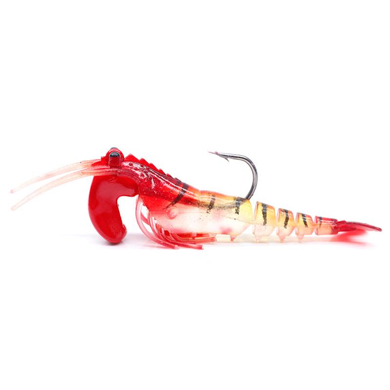 Saltwater/Freshwater Sharp Hook Soft Shrimp Lures Fishing Jig Head Swimbait With Paddle Tail Trout Bass Salmon Sinking Baits
Saltwater/Freshwater Sharp Hook Soft Shrimp Lures Fishing Jig Head Swimbait With Paddle Tail Trout Bass Salmon Sinking Baits