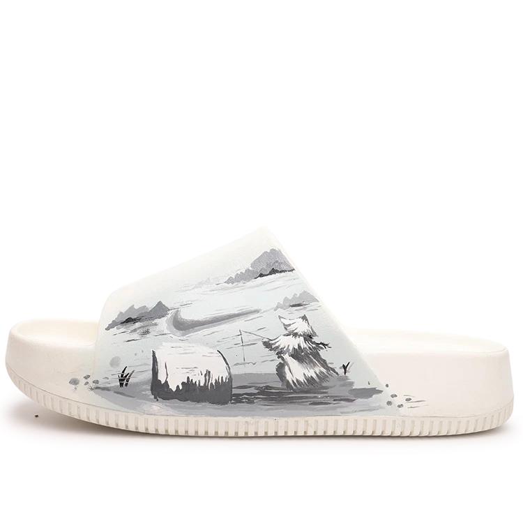 Nike Calm Slide Quiet Slip Resistant Cushioning Slide Slippers Unisex White Gray FD4116-100(Team130-VAM) 40
Nike Calm Slide Quiet Slip Resistant Cushioning Slide Slippers Unisex White Gray FD4116-100(Team130-VAM) 40