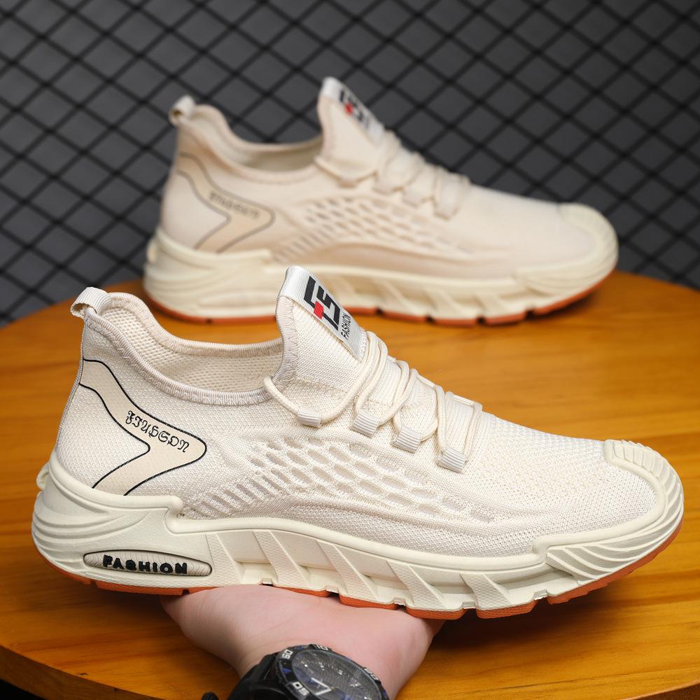 Summer new men s shoes mesh breathable casual soft-soled running men s shoes fly-woven sports trendy shoes student coconut shoes 44
Summer new men s shoes mesh breathable casual soft-soled running men s shoes fly-woven sports trendy shoes student coconut shoes 44