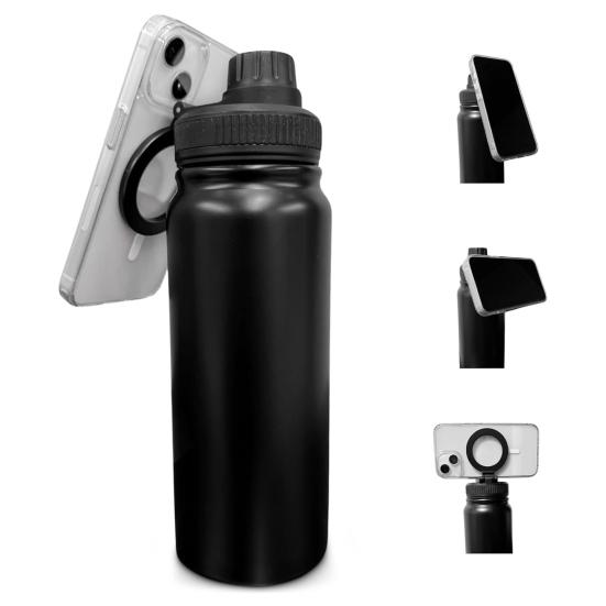 1000ML Insulated Bottle Food Grade 304 Stainless Steel High Temperature Resistant with Magnetic Rotary Phone Holder
1000ML Insulated Bottle Food Grade 304 Stainless Steel High Temperature Resistant with Magnetic Rotary Phone Holder