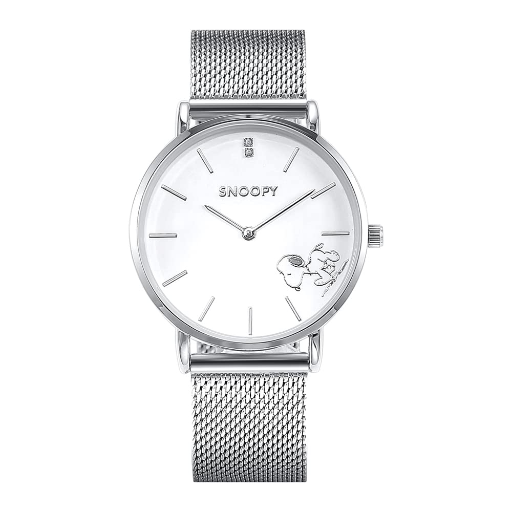 Мировой лимит в 2000 экземпляров Snoopy Diamond Slim Watch Brand Наручные часы Character Womens (Серебряный) серебряный
Мировой лимит в 2000 экземпляров Snoopy Diamond Slim Watch Brand Наручные часы Character Womens (Серебряный) серебряный