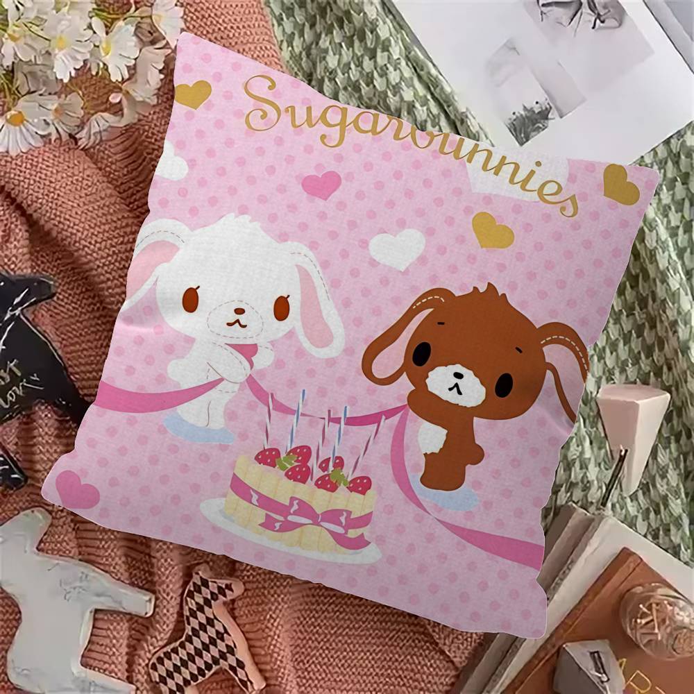 1pc S-Sugarbunnies Anime Kawaii Movie Cushion Cover Car Throw Pillow Case For Sofa Car Christmas Gift 40x40cm 45x45cm 12x12Inch
1pc S-Sugarbunnies Anime Kawaii Movie Cushion Cover Car Throw Pillow Case For Sofa Car Christmas Gift 40x40cm 45x45cm 12x12Inch