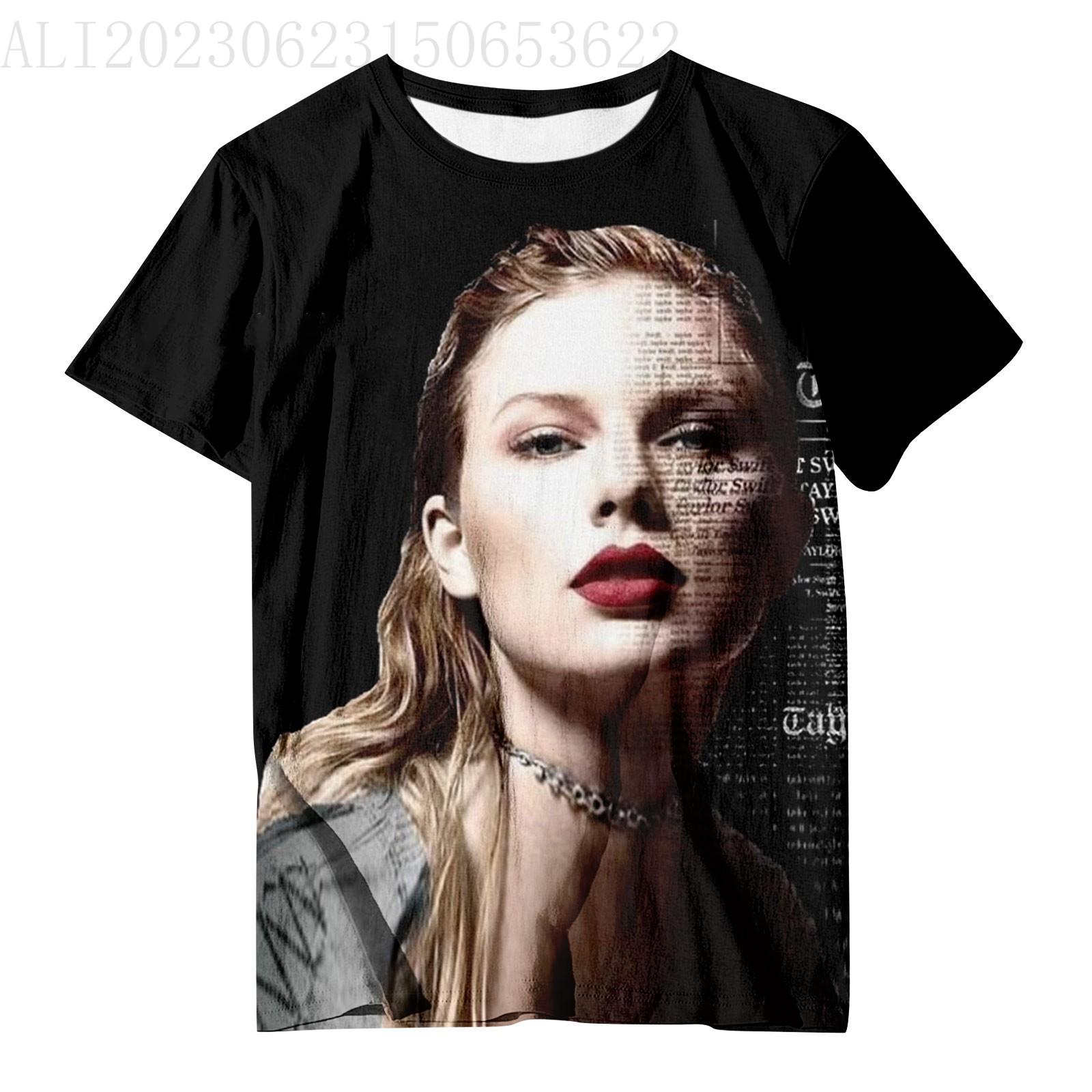 Women s Summer Casual Round Neck Short Sleeve T-shirt Print Top M чорний
Women s Summer Casual Round Neck Short Sleeve T-shirt Print Top M чорний