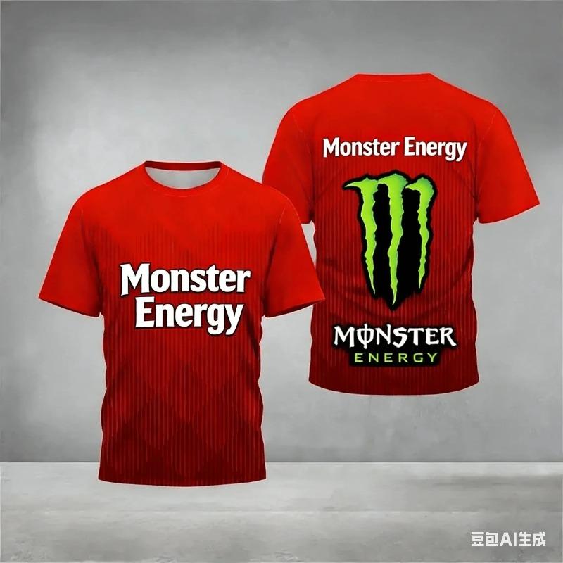 Чоловіча спортивна футболка з коротким рукавом Monster Energy, з 3D-принтом, швидковисихаюча, для велоспорту TOP XS
Чоловіча спортивна футболка з коротким рукавом Monster Energy, з 3D-принтом, швидковисихаюча, для велоспорту TOP XS